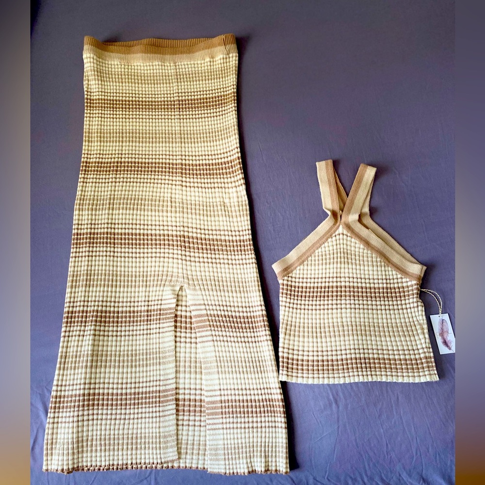 NEVER WORN - Jessica Simpson - 2 piece halter set